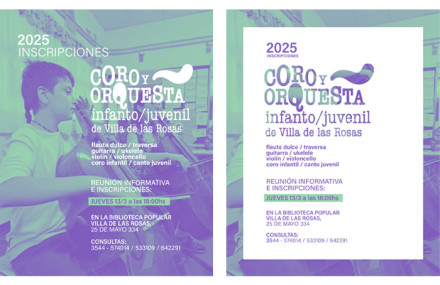 CORO Y ORQUESTA Infanto Juvenil de Villa de las Rosas